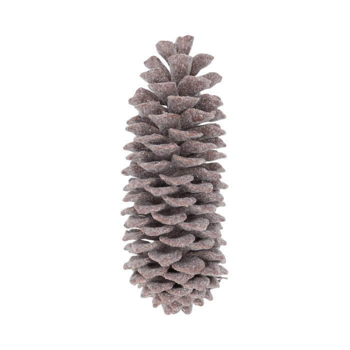 <h4>Pinecone Sugar Wax Sugared Slv L35</h4>