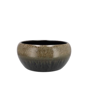 Jade Forest Green Bowl Round 24x12cm