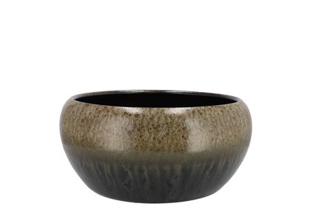 <h4>Jade Forest Green Bowl Round 24x12cm</h4>