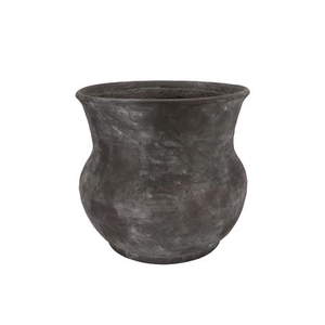 Gamla Grey Pot Flared 34x34x34cm