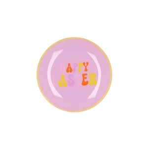 Plate Round Easter 18x18x2cm