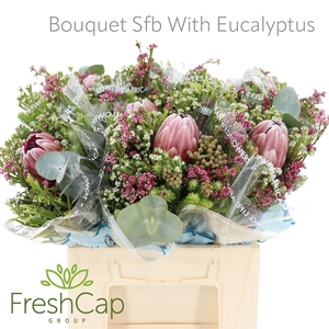 Bouquet Sfb With Eucalyptus