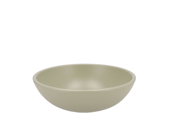 <h4>Vinci Pistache Bowl Low 20x7cm</h4>