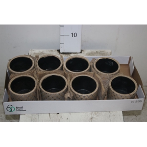 Deco Stone Pot Beige