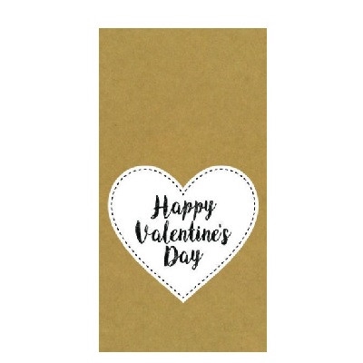 <h4>Valentine Card 5*10cm x20 H.Valentines</h4>