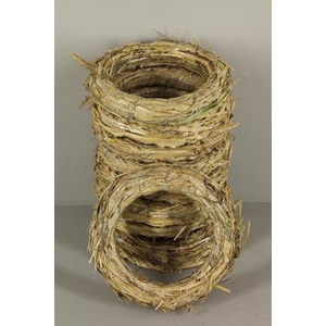 Wreath Straw 20/4cm