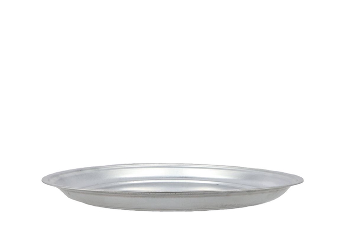 Zinc Basic Natural Plate 38cm