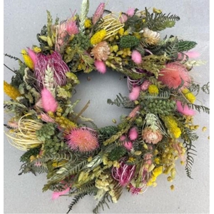 Dried wreath 'Summer no.1 - 30 cm'