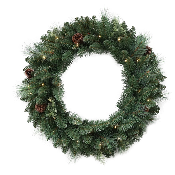 <h4>Christmas wreath 41x41x13 green</h4>