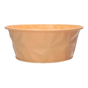 DF04-666774800 - Planter Zinna d21.5xh9 peach
