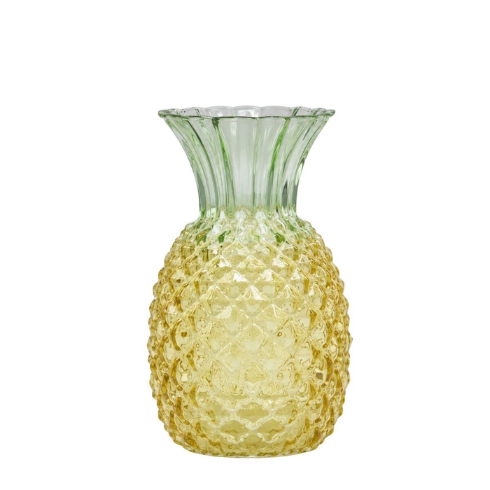 <h4>Glas Vaas Pineapple d16*26cm</h4>