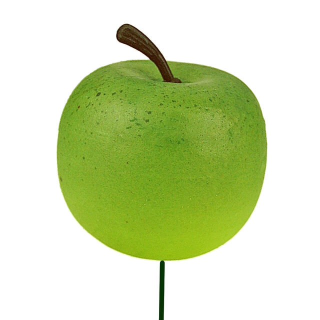<h4>Bijsteker Appel 4cm+10cm draad zak 36st groen</h4>