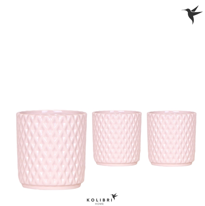 <h4>Kolibri Home Diamond pot nude</h4>