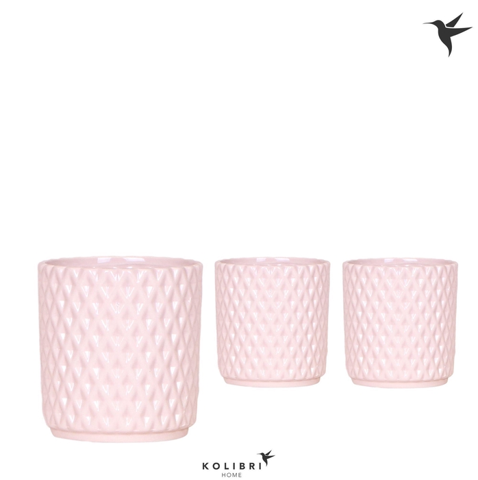 <h4>Kolibri Home Diamond pot nude</h4>