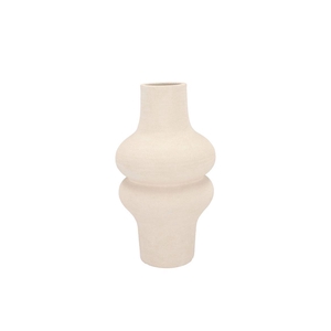 Lisboa White Vase Bulb High 18x18x34cm Nm