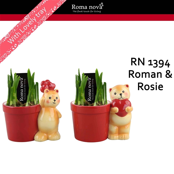 <h4>1394 - Roman & Rosie (Tete a Tete)</h4>