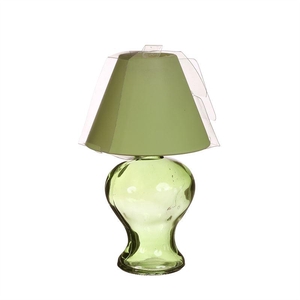 lamp Amber  tealight D.9 h.16 cm gr