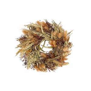 Wreath Dried Harvest D30