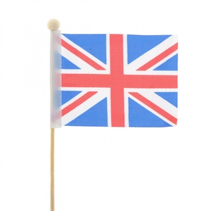 Bijsteker 50cm Vlag Engeland 8*11cm