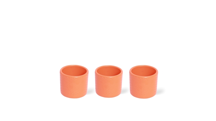 <h4>Dec Keramiek Stippen Oranje (Ø7cm)</h4>