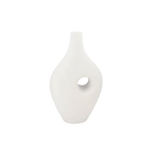 Jill White Vase Oval 20x40x73cm