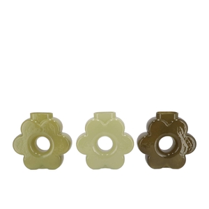 Livia Summer Green Mix Vase Ass 20x7x19cm Nm