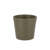 Ceramic Capers Green Matt Pot Orchid 14cm