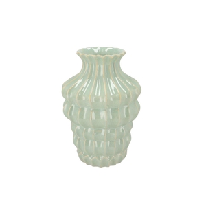 Dunja Pistache Vase 19x19x28cm