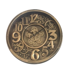 Clock Gear Ø46cm Copper 78963