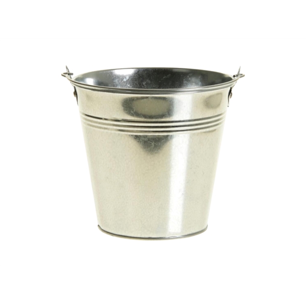 <h4>Bucket zinc Ivydale d11xh9.6 silver</h4>