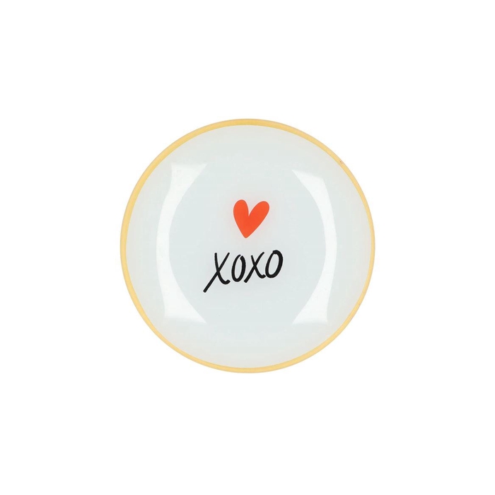 <h4>Plate Round Xoxo 18x18x2cm Nm</h4>
