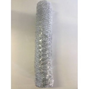 HEXA GAAS ZILVER 30CM 3M