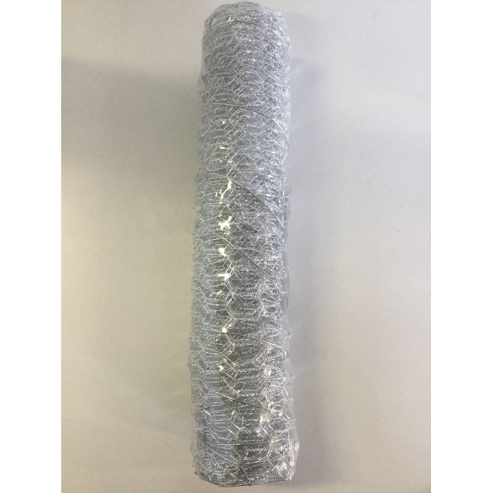 <h4>HEXA GAAS ZILVER 30CM 3M</h4>