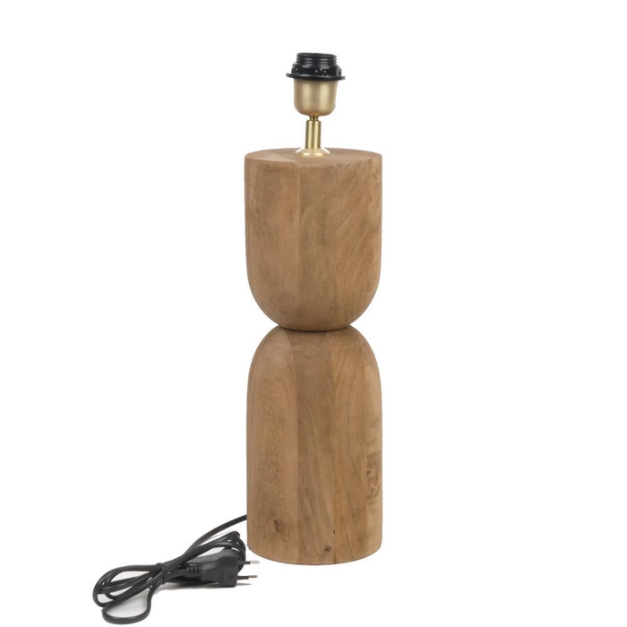 <h4>Lamp Mango Wood Brown 09A Ø13x</h4>