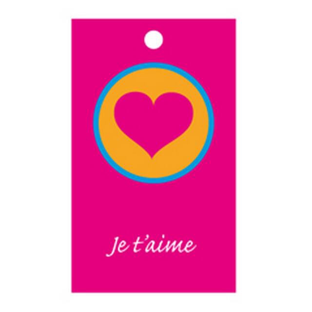 <h4>Bloemkaartjes ma -Je tÂ´aime- pakje 20 stuks</h4>
