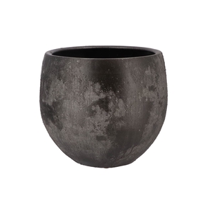 Bali Black Coal Pot 30x27cm