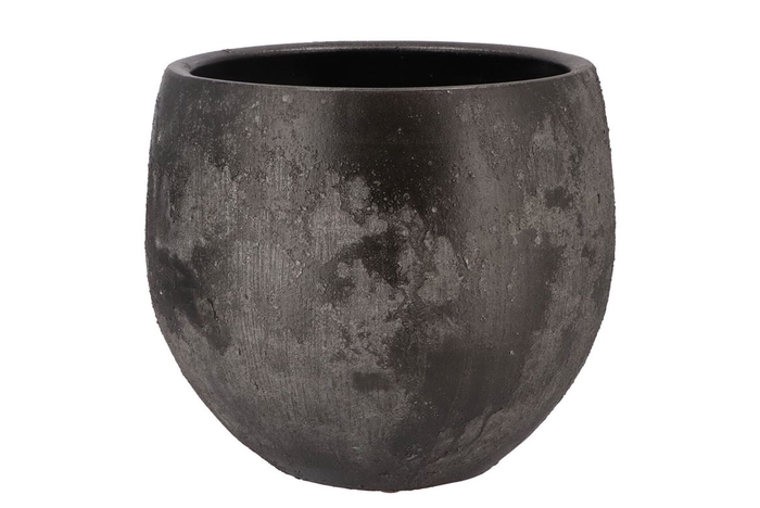 <h4>Bali Black Coal Pot 30x27cm</h4>