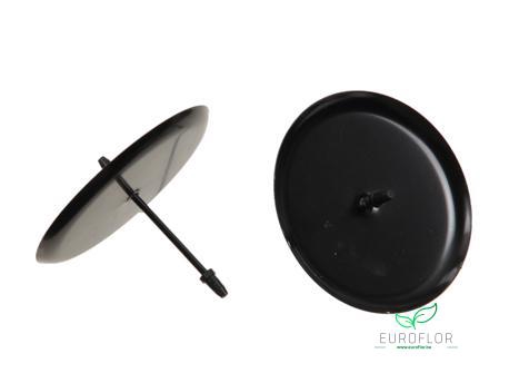 CANDLE HOLDERS PICK BLACK 60MM 4PCS