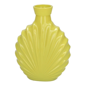 DF02-721080700 - Bottle Shelia 12.5x5.5x16.8 yellow milky