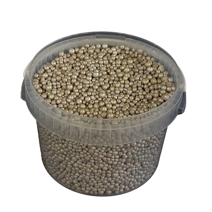 Terracotta pearls 10 ltr bucket Beige