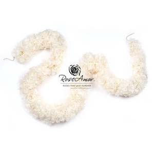 Guirnaldes Hydrangea 2meter Whi01