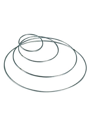 METAL RING  ROUND SINGLE 025CM