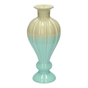 DF03-666803900 - Vase Celia3 multi d4.7/8xh18.5 green/l.blue