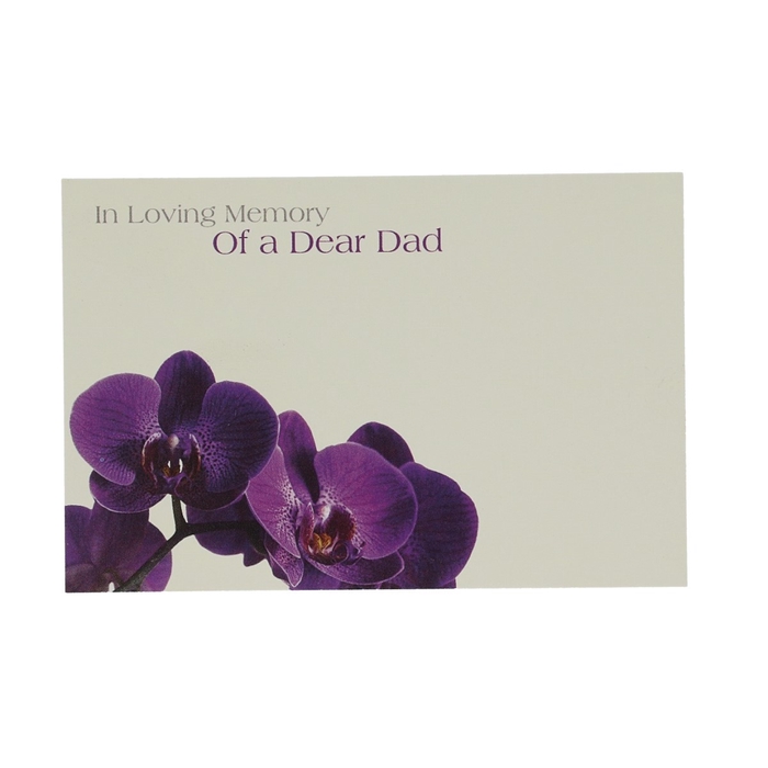 <h4>Labels Kaart 9*6cm x50 Memory DAD</h4>