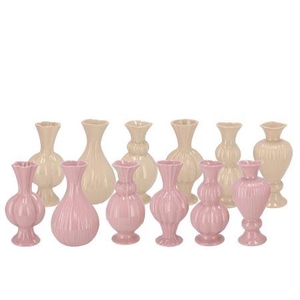 Lois Old Pink Natural Vase Pretty Ass 11x11x22cm