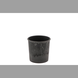 Melamine Grey Pot 9x7x9cm Nm