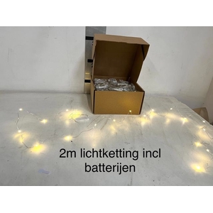 HUIS EN TUINDECO 200 cm kerstverlichting met batterijen