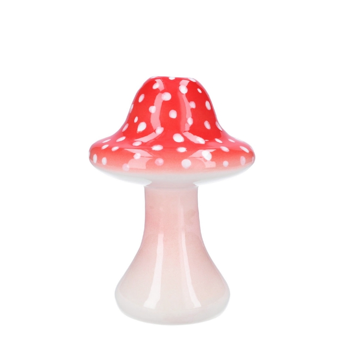 <h4>Autumn Vase Toadstool d03/14*21cm</h4>