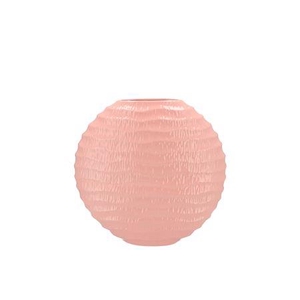 Lima Pink Vase Oval 23x10x22cm Nm