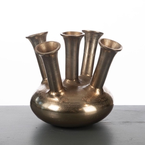 Alu Vase O  Ø27x25cm Gold